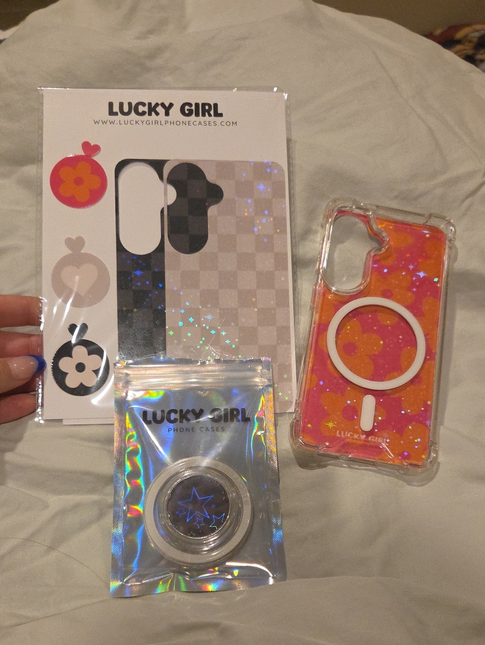 Phone Case with  Magnet Phone Grip